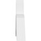 Ekena Millwork Archdale Architectural Grade PVC Gable Bracket, 60"W x 20"H x 4"D x 6"F, 8/12 Pitch GBP060X20X0406ARC00 - alternate 5